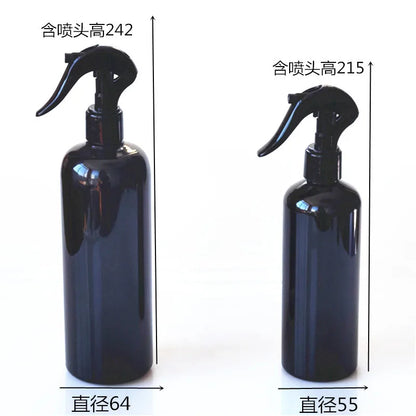 10 pcs Black Spray Bottle With Trigger Sprayer 100ml 150ml 250ml 300ml 500ml