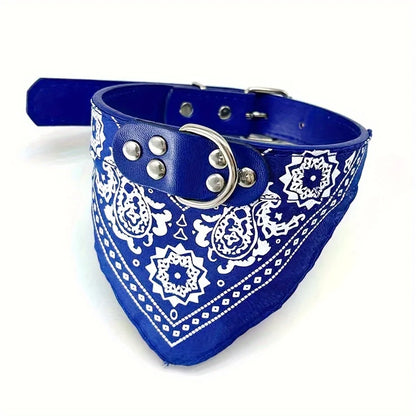 Pet Ethnic Style Soft Pet Dog Collar Adjustable Pet Cat Scarf Collars Neckerchief Pet Accessories