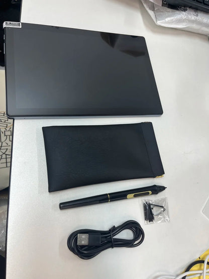 BOSTO BT-101A Portable Graphics Drawing Tablet 10.1 Inch IPS Screen Display with Finger Touch Anti-glare 16384 Pressure Level