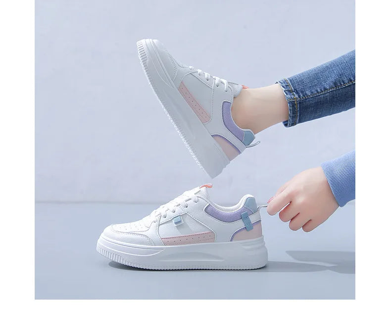 Fashion Women's Sneakers Platform Sports Shoes White running Sneakers Chunky Sneakers Shoes Tennis Female Basket