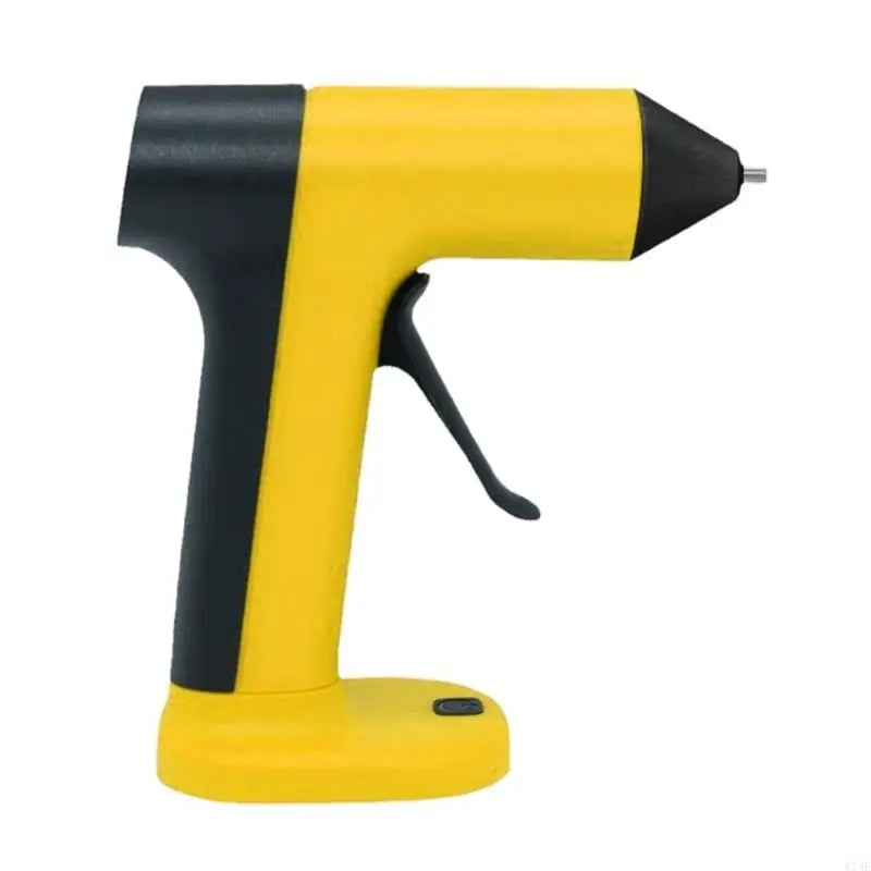 Small Cordless Hot Glues Guns Rechargeable with 2000mAh Battery Quick Heating 5 Minutes Auto Shut Off and Copper Nozzle