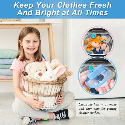 Magic Laundry Ball Reusable Pet Hair Remover Clothes Cleaning Tool Removes Hairs Cat Dogs Lint Fiber Catcher For Washing Machine