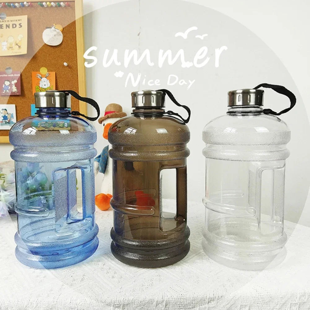 2.2L Gym Water Bottle Large Capacity Sports Water Jug Portable Running Hydration Bottle Multifunction for Outdoor Travel