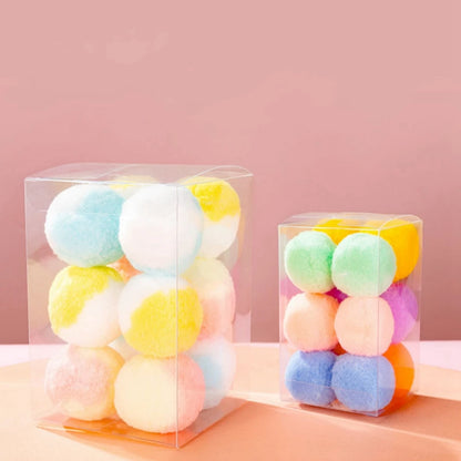 Interactive Wool Felt Ball Toys for Cats Kittens Funny Adorable Colorful Toy Soft Felted Fabric Balls Unique for Cat Dog Playing