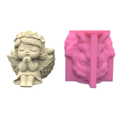 Succulents Flower Pot Resin Silicone Mold DIY Garden Concrete Flowerpot Holder Mould Handmade Crafts Home Decor