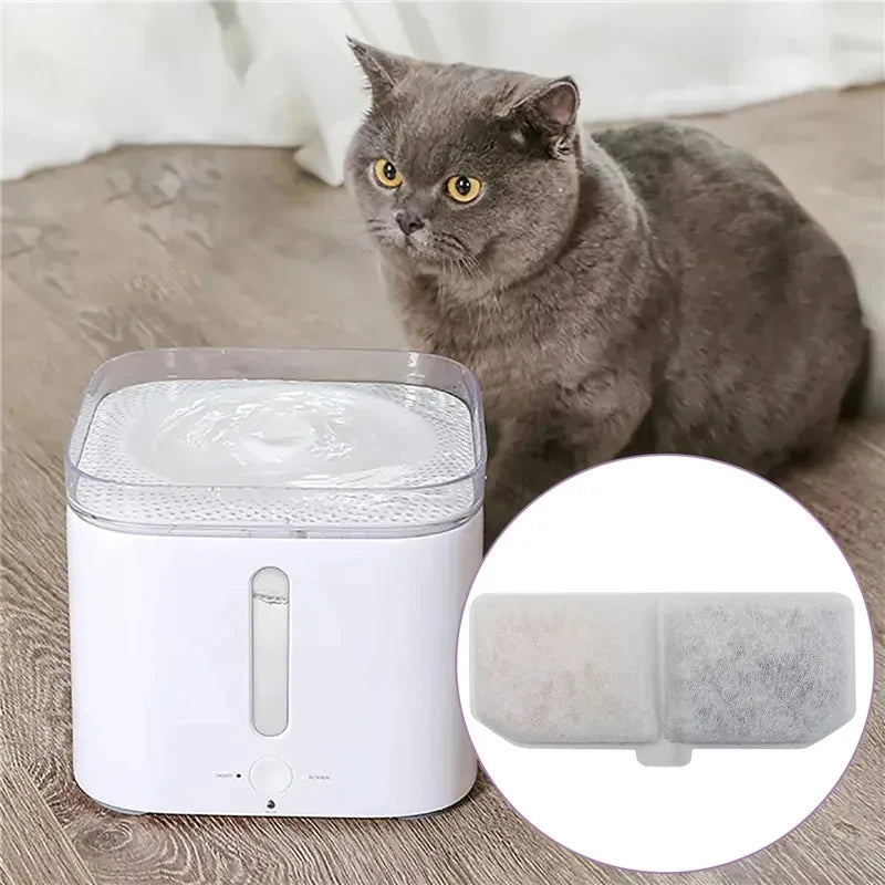 5pcs Cat Water Fountain Filter Replacement Filters Pet Cats Water Drinking Dispenser filter supplies