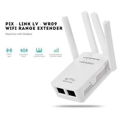 wifi extender 300Mbps 2.4GHz Home Wireless WiFi Router Repeater Booster Range Extender Expander