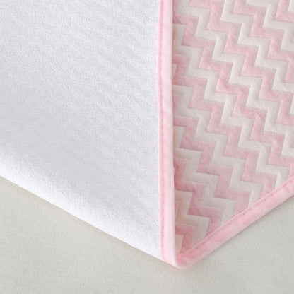 4Layer Waterproof Baby Diapering Changing Pad 70*50cm Ripple Pattern Crib Urine Mats Reusable Infant Toddler Bedding Accessories
