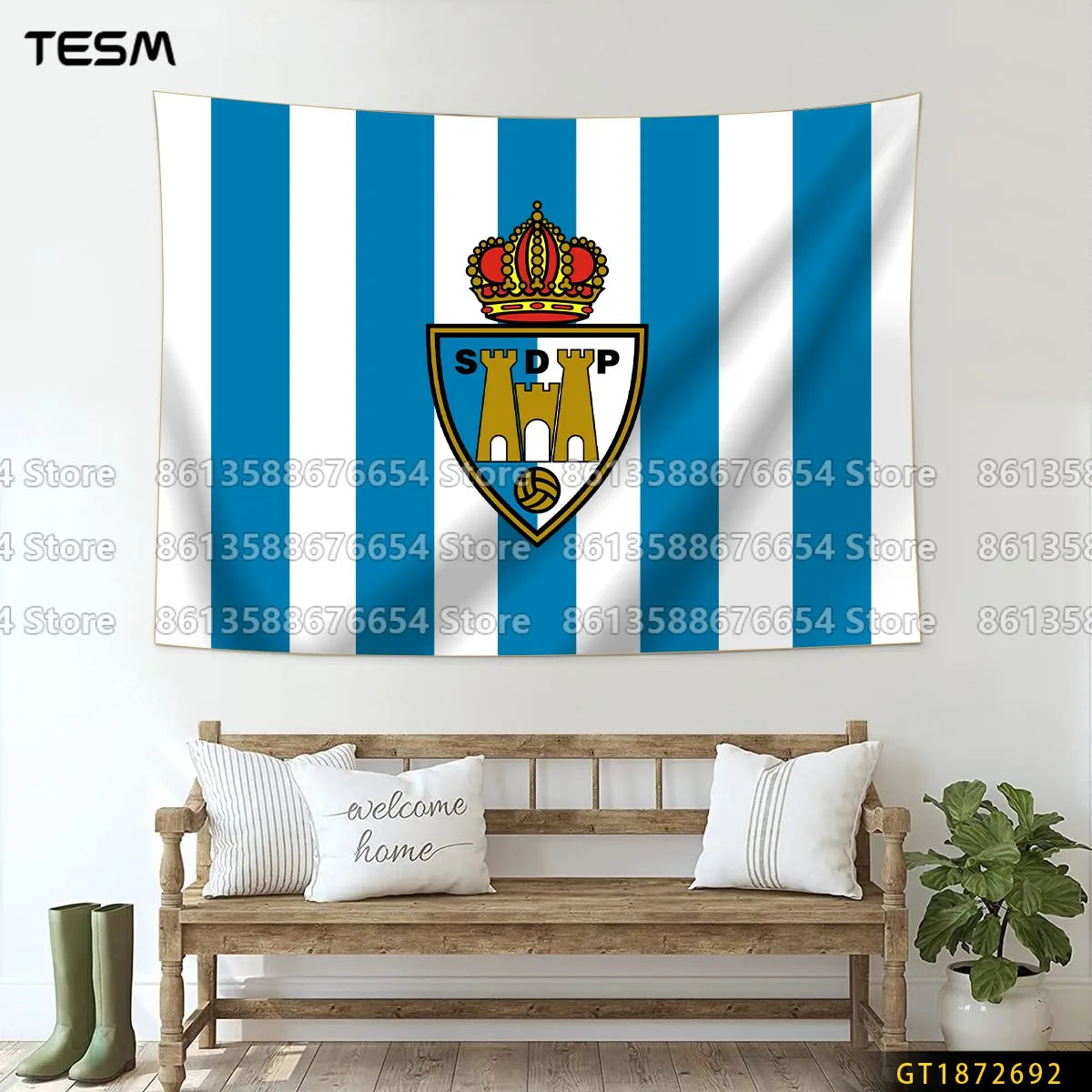 Wall Art Decor  Fabric Tapestry Wall Hanging  Living Room Bedroom Kitchen Dorm Decor Multi  Flag 3D printed pattern