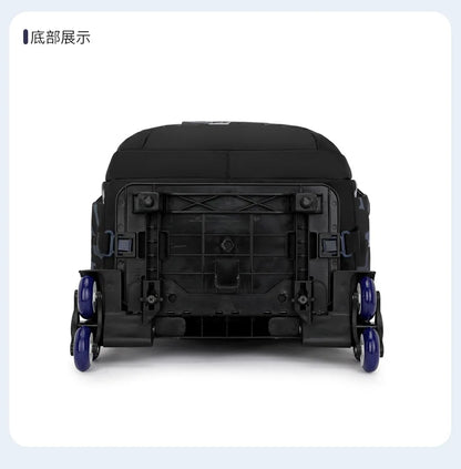 School Rolling backpack bag School Bags with wheels Student wheeled Backpacks for boys Children School Trolley Bag Waterproof