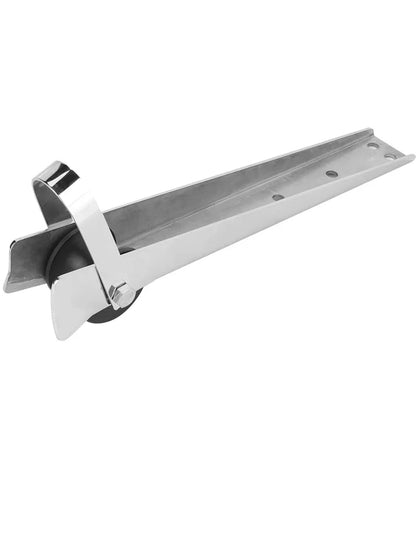 Boat Anchor Roller Gorgeri Anchor Bracket Marine Grade 316 Stainless Steel Boat Bow Anchor Roller Bracket for Yacht Lift Roller