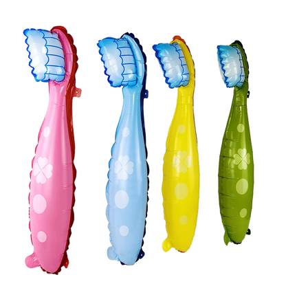 Teeth Balloon Dental Health Protection Teeth Party Decor Tooth Toothbrush Foil Balloon Dentist Student Teeth Theme Party Decors
