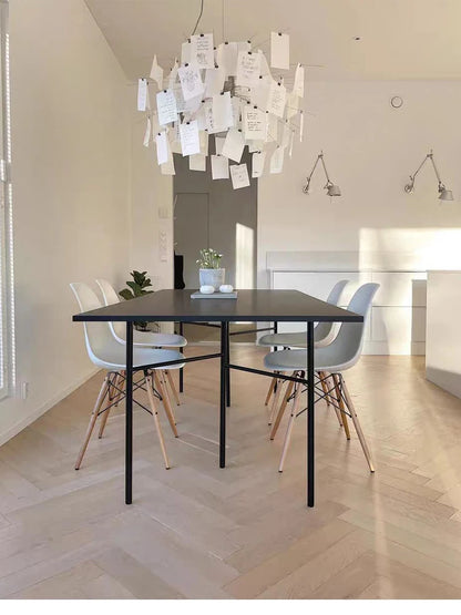 home decor Living room paper pendant lamp Zettel art DIY album card chandelier  creative room decorative led lights