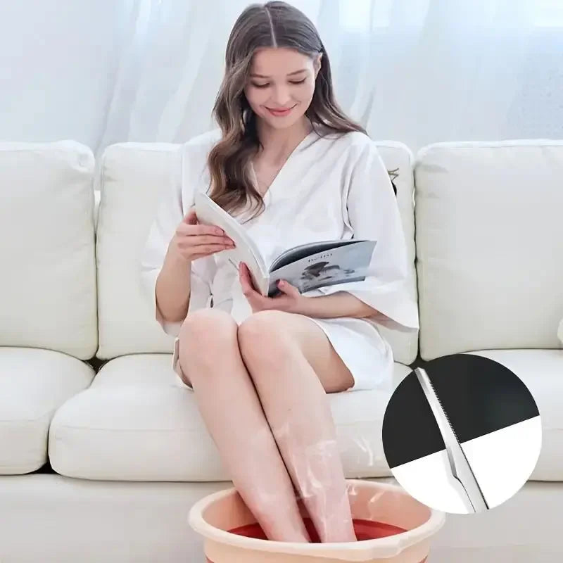 Stainless Steel Dead Skin Remover Toe Nail Shaver Foot Knife And Callus Rasp For Pedicure And Foot Care Skin Care Beauty Tool 1P