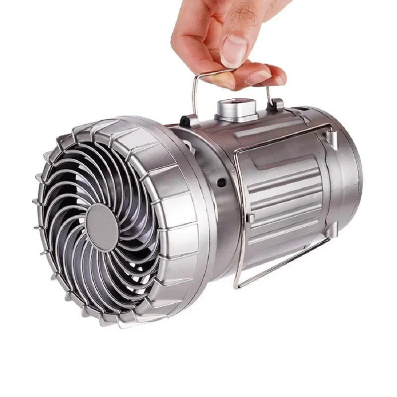 Camping, outdoor charging, horse light, solar fan, multifunctional emergency light, hanging lantern, emergency tent