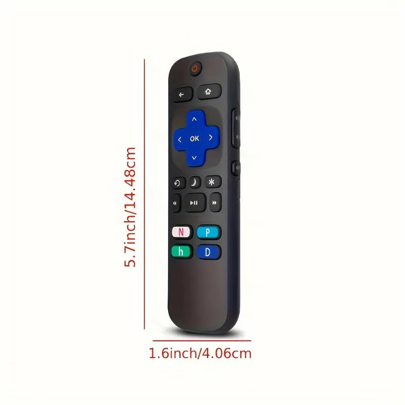 (Pack of 2) Replacement Remote Control Compatible for Roku TV,for TCL Roku/for Hisense Roku/for Onn Roku(Not for Roku Stick）