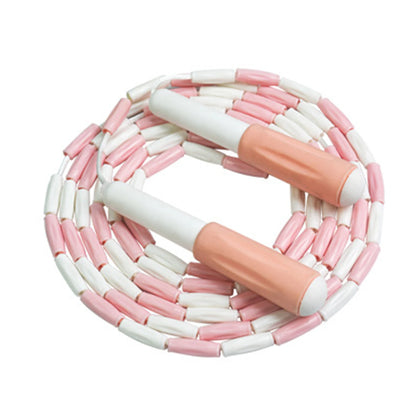 Jump Rope With Segmented Sleeve Adjustable Length For Kids Not Easy To Tangle