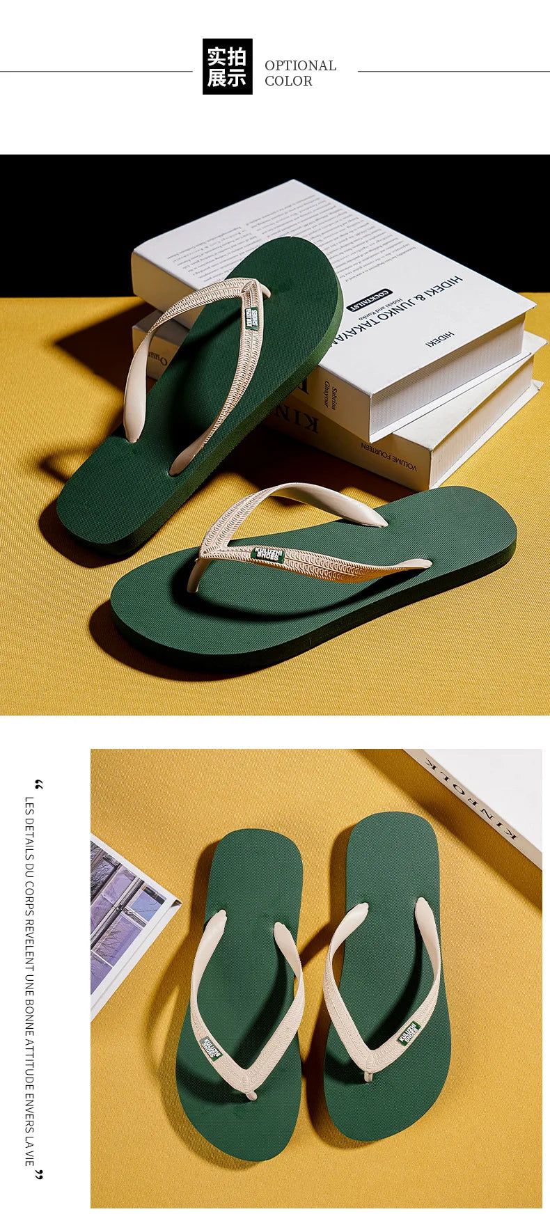 Men's Flip Flops 2025 Summer New Casual Versatile Clip Toe Beach Shoes Trendy Outerwear Anti Slip Cool Slippers