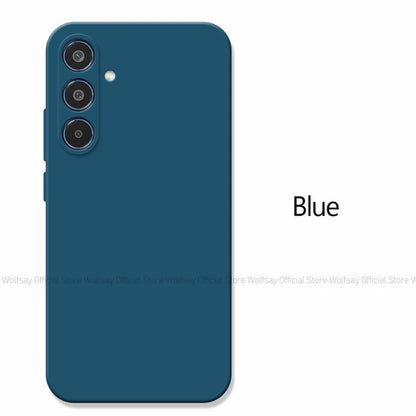 For Samsung Galaxy M35 5G Case For Samsung Galaxy M35 5G Cover TPU Shockproof Liquid Silicone Phone Cover For Samsung Galaxy M35