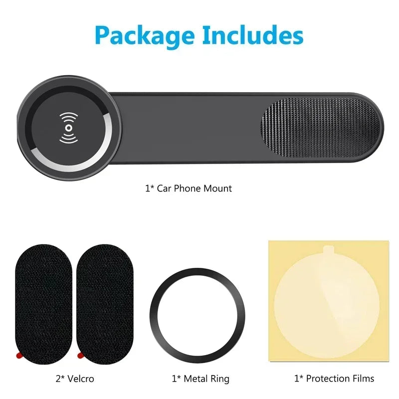 Magnetic Car Phone Holder Mount Magnet Mobile Car Bracket Dashboard Stand Support In Car For Macsafe iPhone 15 14 13 12 Pro Max