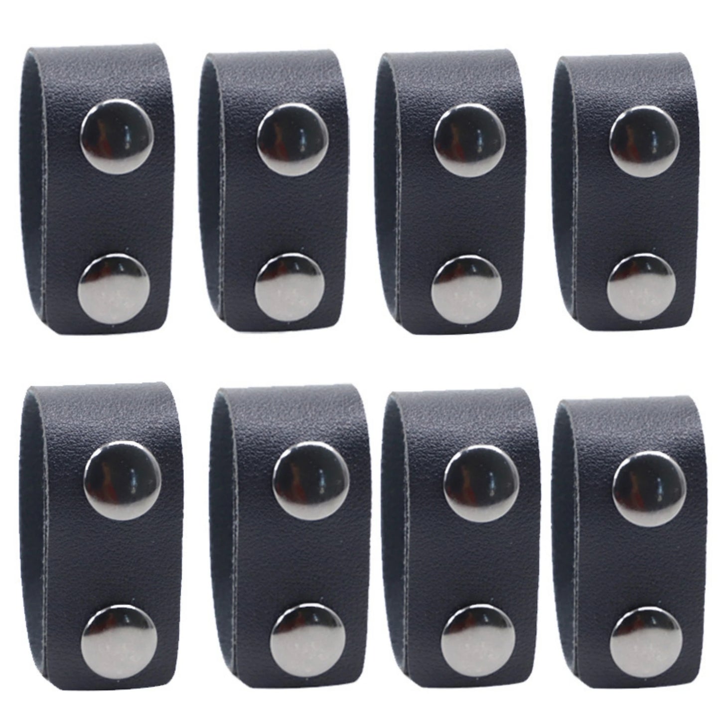 Belt Keepers for Duty Belt, Nylon Belt Keeper Tactical Belt Keeper with Double Snaps for Security Police Belt Fixing