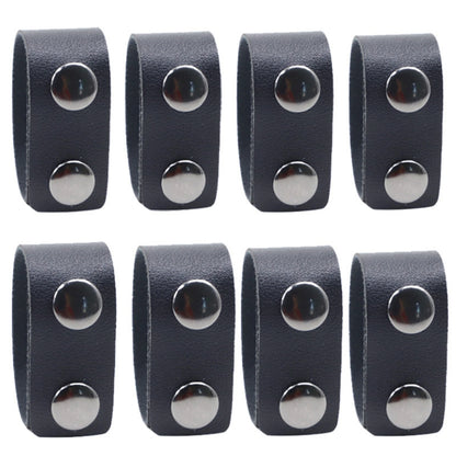 Belt Keepers for Duty Belt, Nylon Belt Keeper Tactical Belt Keeper with Double Snaps for Security Police Belt Fixing