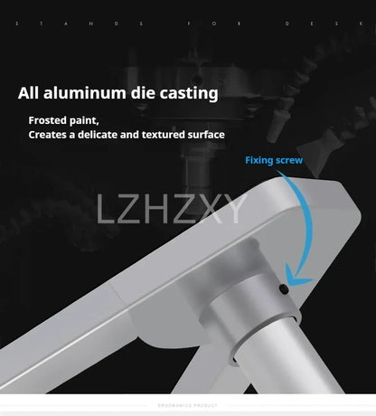 The laptop stand movable suspended and adjustable and the lazy reading stand standing Laptop Parts Accessories Office equipment