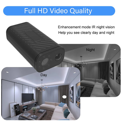 Mini Smart Home Security Camera Indoor Wireless WiFi Remote View Outdoor waterproof Camera Human Detection Sleep standby