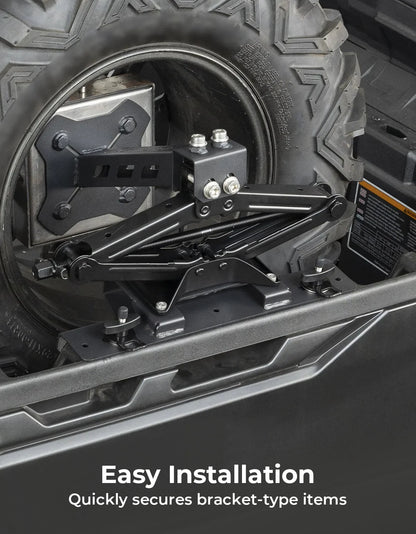 Expandable Anchor LinQ Mount Tie Down Anchors Cargo Bed Tie Down Tab Kit for Can-Am Maverick Defender for Sea-Doo 1PCS