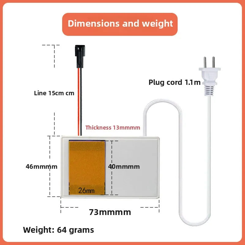 Salon Smart Mirror Light Sensor Switch Set 12V LED Light Bathroom Mirror Touch Switch Dimmer