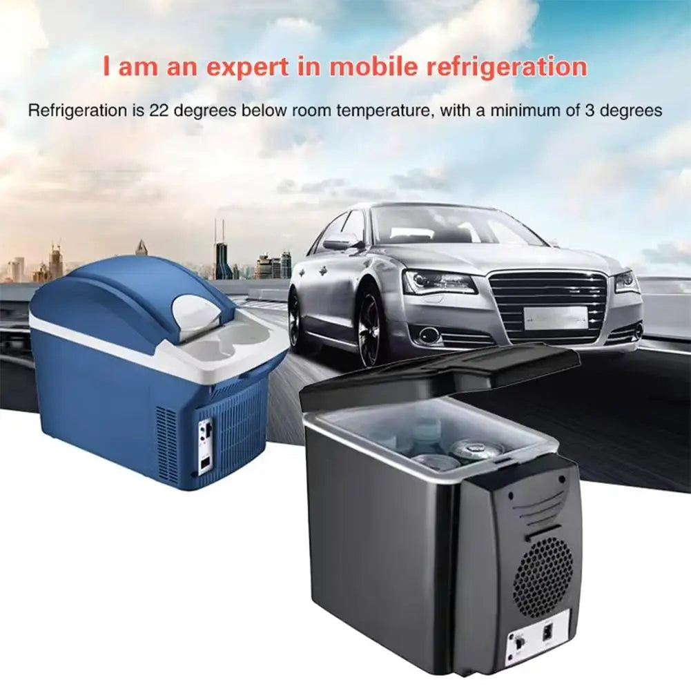 Mini Car Refrigerator Outdoor And Home Dual Use Portable Mini Fridge Refrigeration Refrigeration For Caravan Truck Home Camping