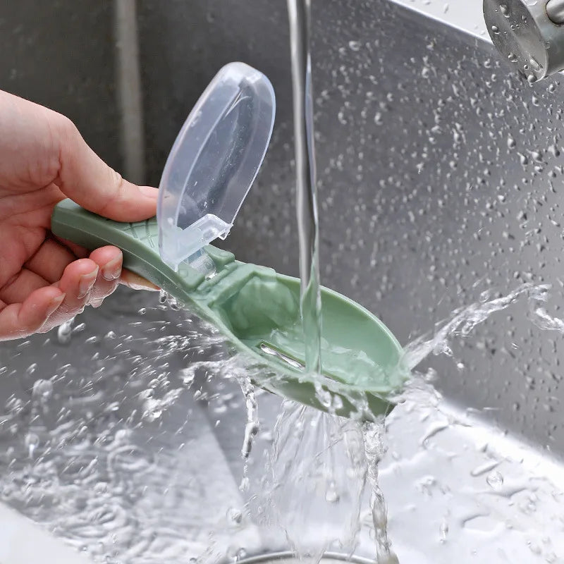 Fish Scale Planing And Scraping Tool With Lid For Household Kitchen Manual Removal Of Fish Scales And Seafood Tools