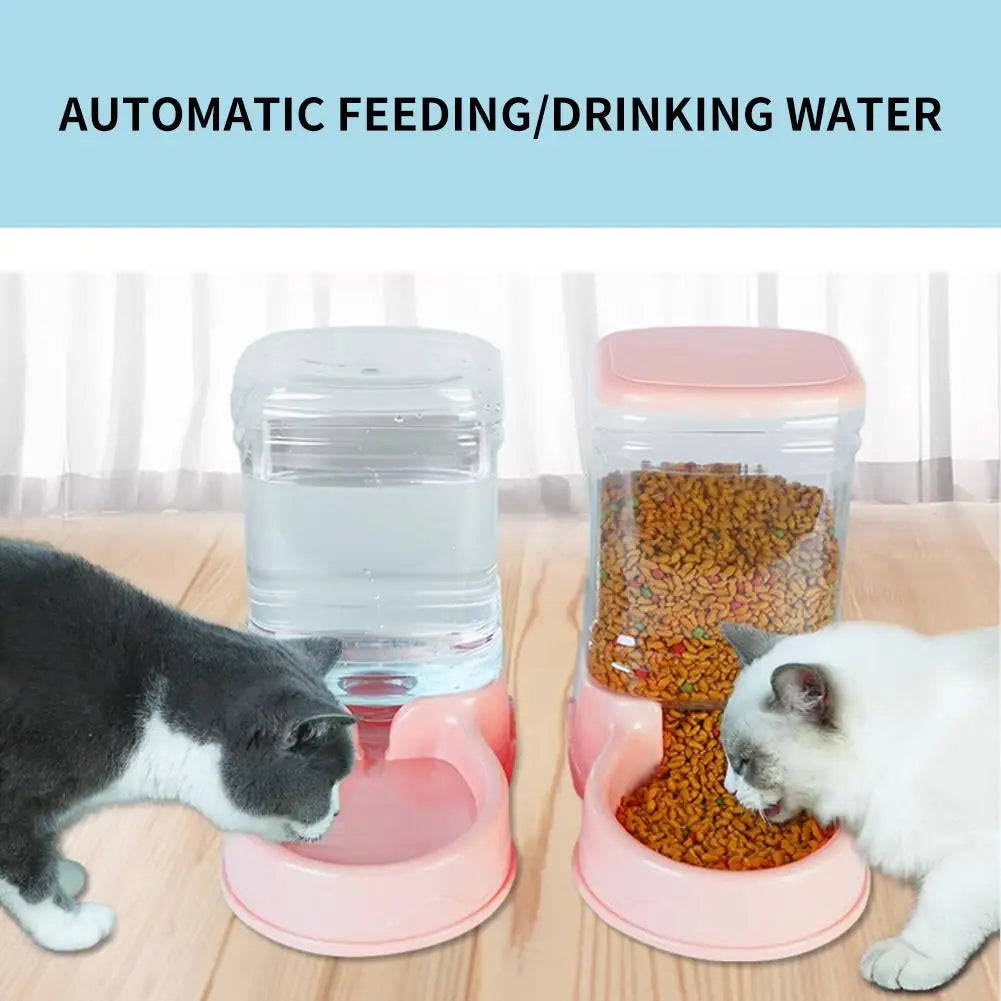 3.8L Water Fountain Drink Bowl Automatic Pet Feeder Large Cat Dog Food Dispenser Large Capacity Pet Drinking Bowl Cat Supplies