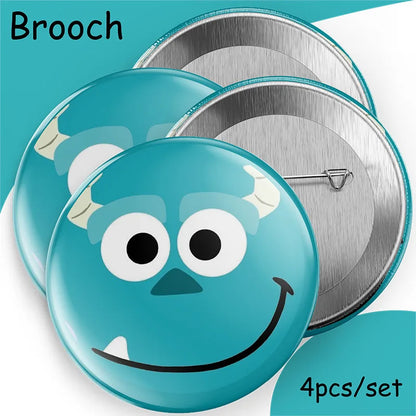 MINISO Monsters University Theme Birthday Party Decoration Party Supplies Hot Videos Scene Decoration Balloon Party Supplies