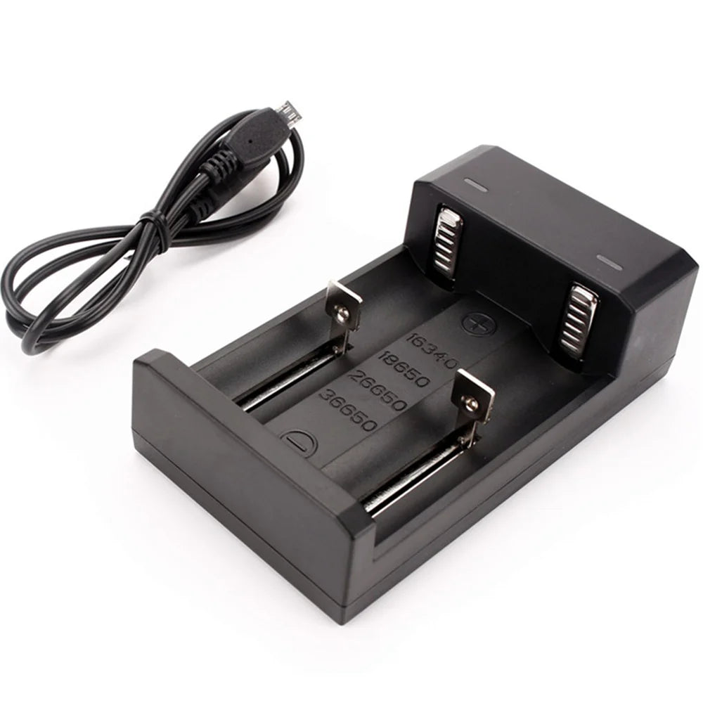 26650 18650 16340 14500 10400 Rechargeable Battery Universal Charger USB Charger for battery