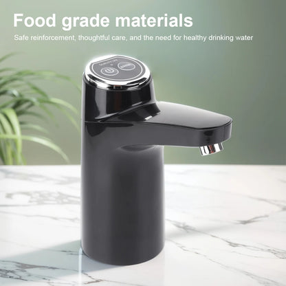 Electric Water Pump USB Rechargeable Portable Water Dispenser Wireless Water Pumping Device for Camping Water Tank