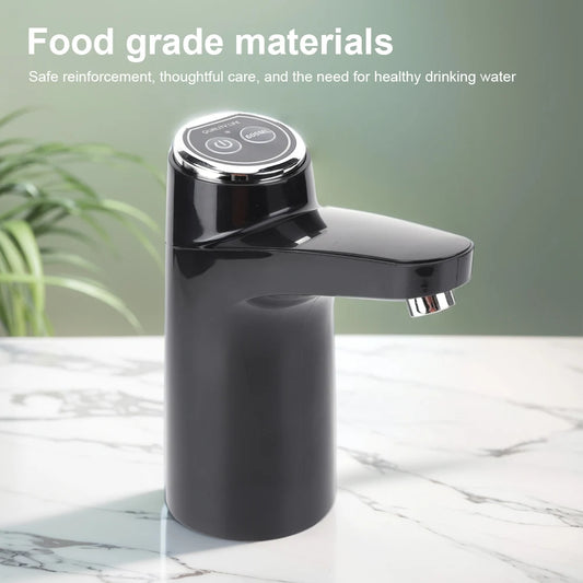 Electric Water Pump USB Rechargeable Portable Water Dispenser Wireless Water Pumping Device for Camping Water Tank