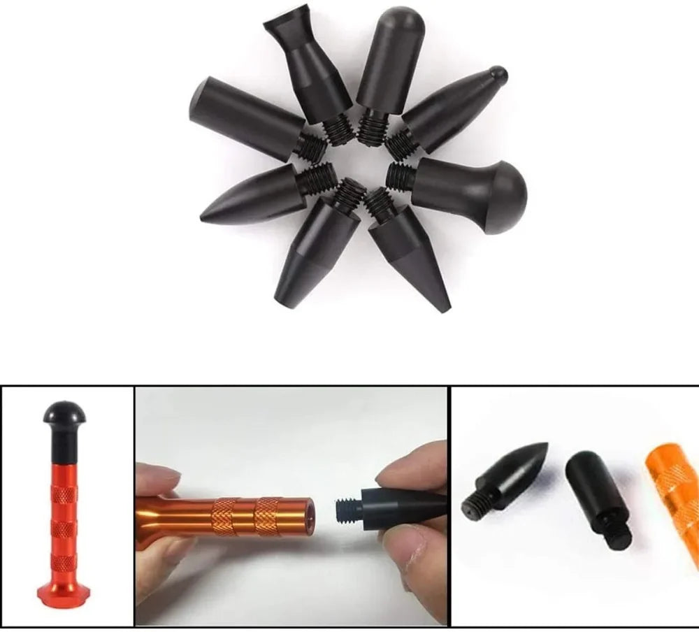 Car Dent Repair Tools Set Auto Body Part Mechanical  Multiple Size Puller Kit Paintless Knockout Pen PDR Automobile Accessories