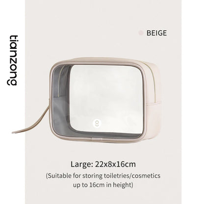 Tianzong Toiletry Bag Portable Travel Business Trip Cosmetics Cosmetics Bag Waterproof Transparent Cosmetic Bag