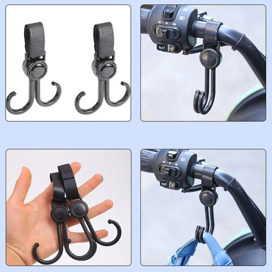 Universal motorcycle hook, strong load-bearing suspension, baby stroller, hanging bag hook, children's car universal hook