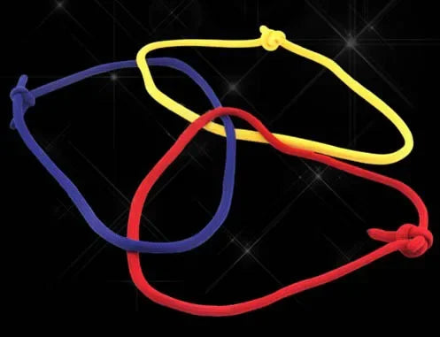 Super Linking Ropes (1.25M) Three Rope Cable Magic Tricks Magician Close Up Illusion Gimmick Props Accessories Comedy Mentalism
