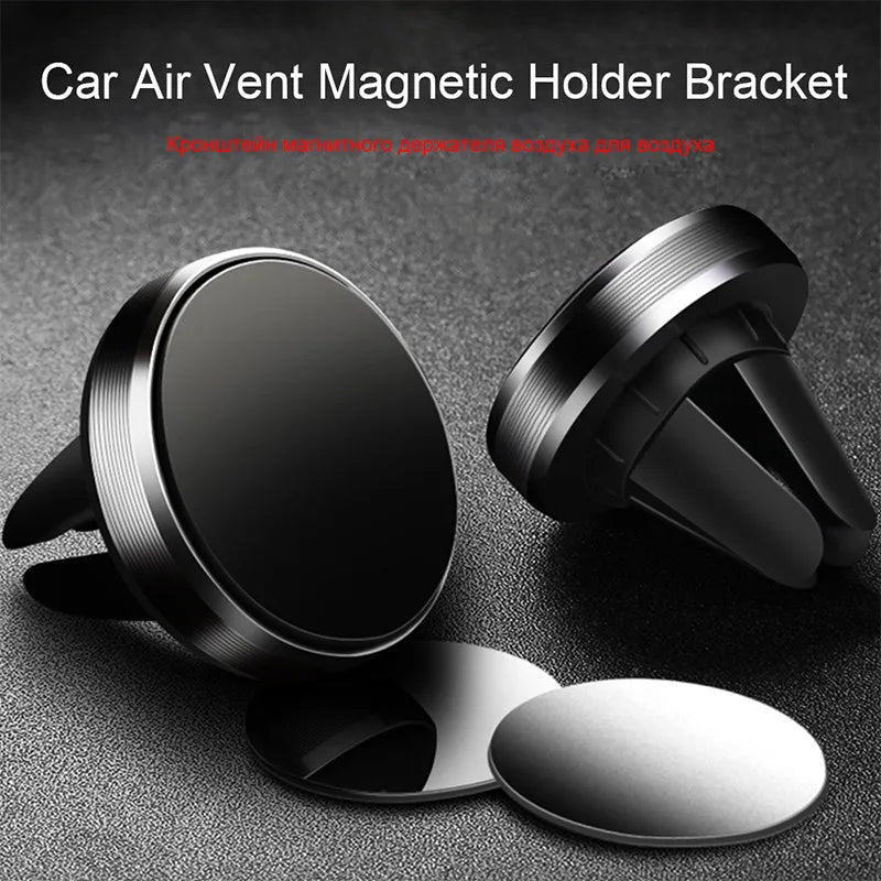 Universal Magnetic Car Phone Holder Stand in Car for All phone for iPhone Xiaomi Magnet Air Vent Mount Mobile Phone Support GPS