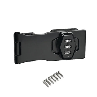 Cabinet Password Lock Drawer Lock 3-Digit Combination Password Lock Security Door Bolt Anti-theft Household Cabinet Hardware