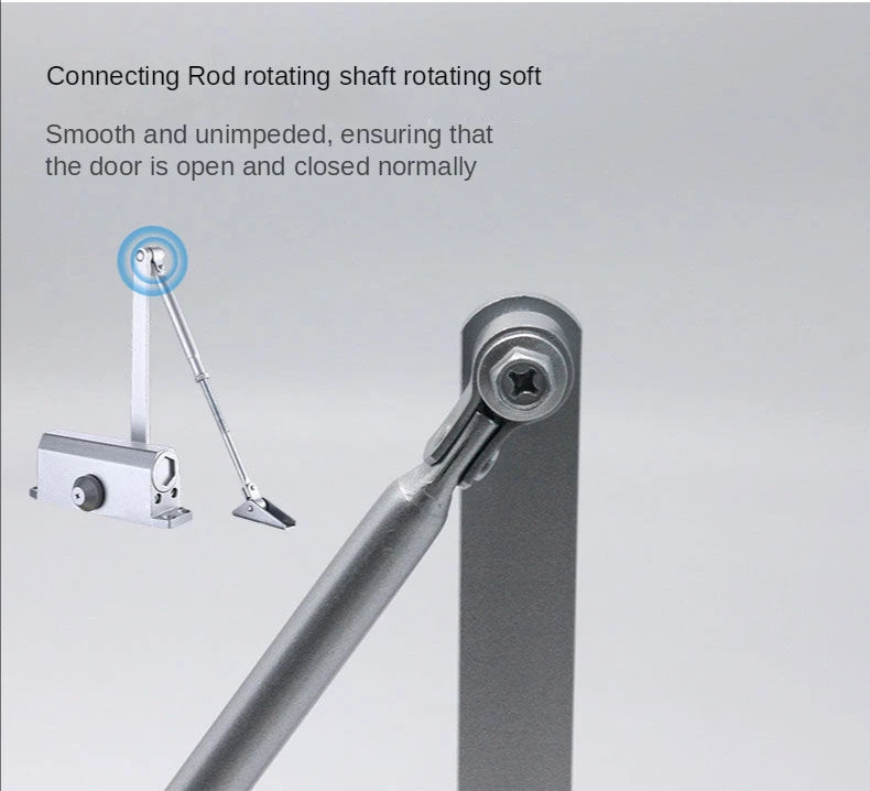 Door closer home push-pull unit door door close artifact fireproof anti-theft door hydraulic automatic buffer silent door closer