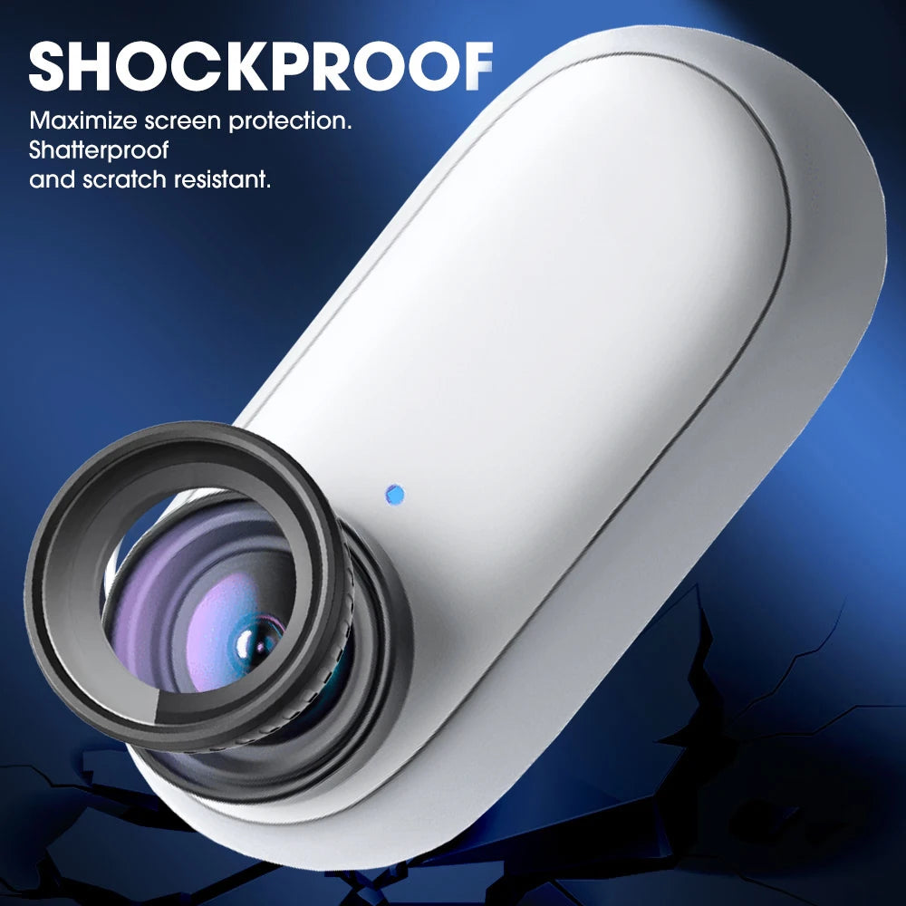 Upgrade Camera Lens Protectors for Insta360 GO 3S Tempered Glass Camera Films Lens Guard Action Video Cameras Accessories