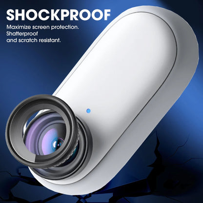 Upgrade Camera Lens Protectors for Insta360 GO 3S Tempered Glass Camera Films Lens Guard Action Video Cameras Accessories