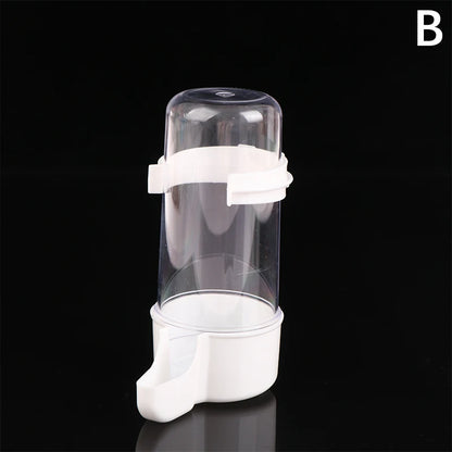 Rutin Chicken Automatic Food Feeder Large Capacity Anti-overturning Food Box Poultry Feeding Supplies Clear Food Dispenser