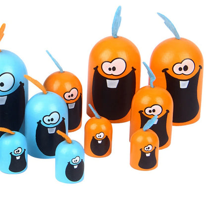 2 Players Tic Tac Toe Big Eat Small Gobble Board Game Parent-child Interactive Competition Match Party Games Toys For Children