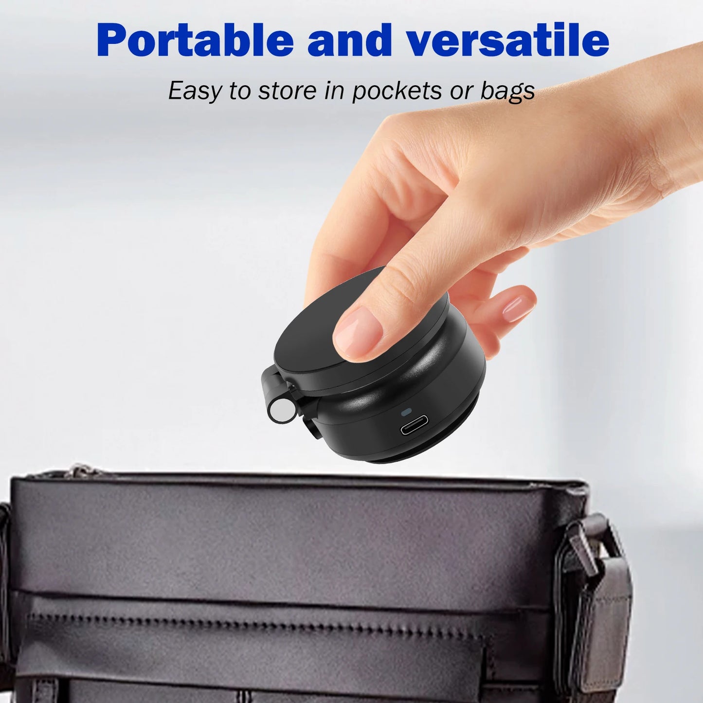 Suction Cup Phone Mount 360° Rotation Magnetic Phone Holder Multifunctional Portable Car Cellphone Holder for Smooth Surface