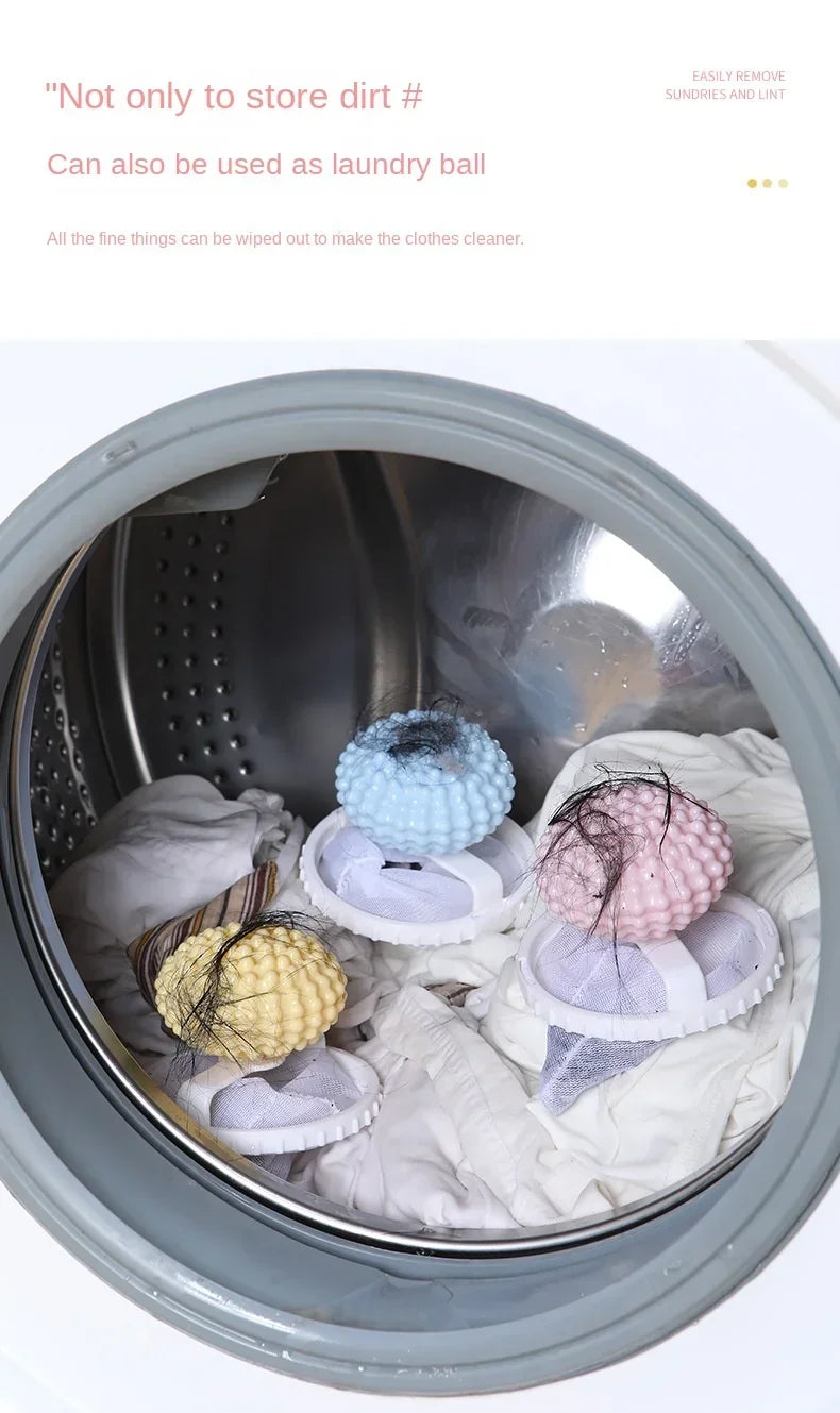Pet Hair Remover Washing Machine Floating Lint Filter Bag Reusable Laundry Ball Clothes Hair Cleaning Tools Cat Hair Catcher